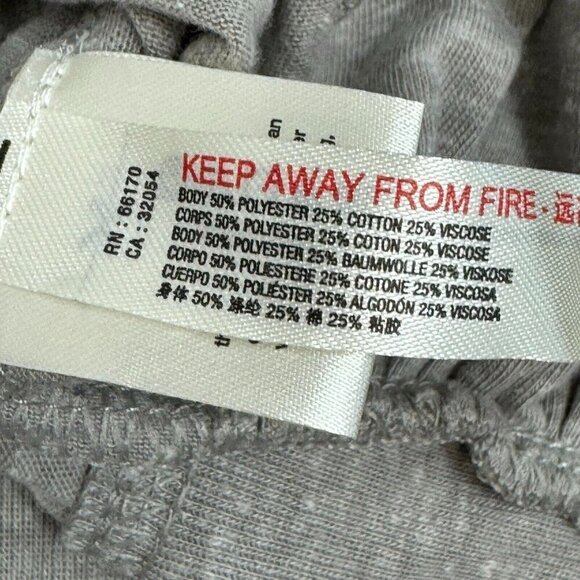 Free People Movement Undertow Long Sleeve Cropped Top Heather Grey Size M - Picture 12 of 16